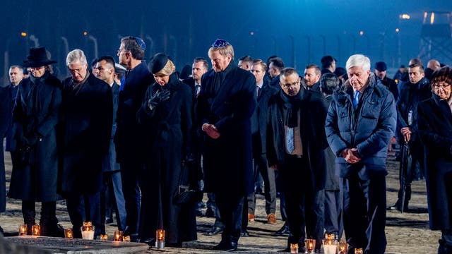 Auschwitz survivors warn of rising anti-Semitism 75 years on