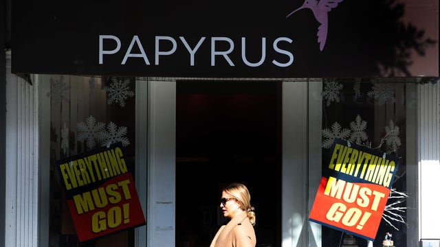 Papyrus greeting card stores closing amid retail struggles
