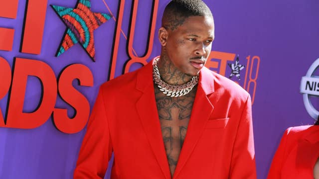 Rapper YG arrested at San Fernando Valley home, booked on robbery charges