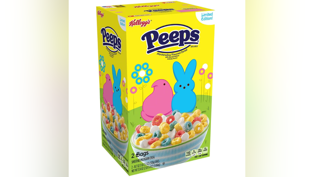 Peeps cereal returns just in time for spring