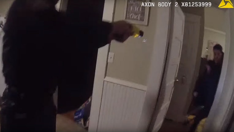 Police body camera image