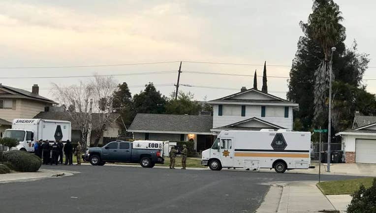 Stockton police originally went to a home in the 2900 block of Rockford Avenue on Thursday morning, where they found that a 70-year-old man had died of natural causes. Inside, they found hundreds of military explosives. Jan. 23, 2020
