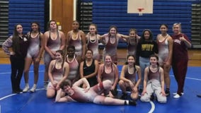 Girls' varsity wrestling team blazes a trail in New York