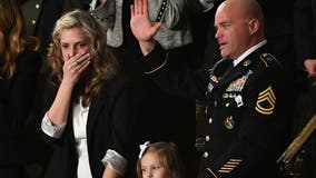 State of the Union: Trump arranges emotional reunion of military family during address