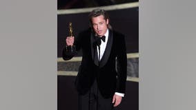 Brad Pitt wins first acting Oscar at the 92nd Academy Awards