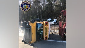 School bus crashes in Sullivan County