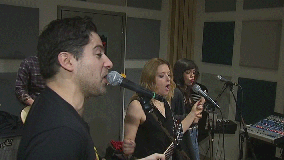 Cover band 'Little Mermen' rock out to Disney songs