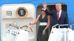 President Trump arrives in Central Florida for Daytona 500