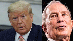 TWITTER WAR:  Bloomberg and Trump insult each other online