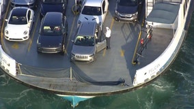 Women who died inside Mercedes that rolled off Florida ferry were found embracing: report