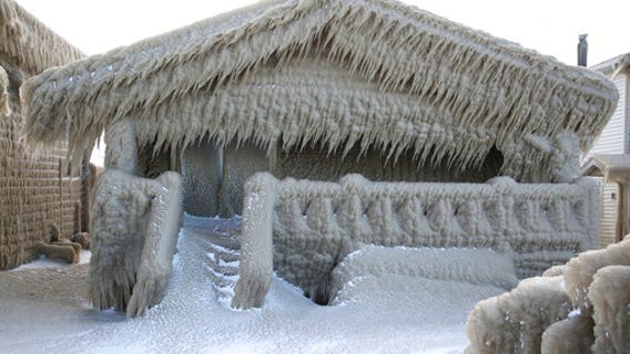 Digging out: heavy snow buries parts of upstate NY