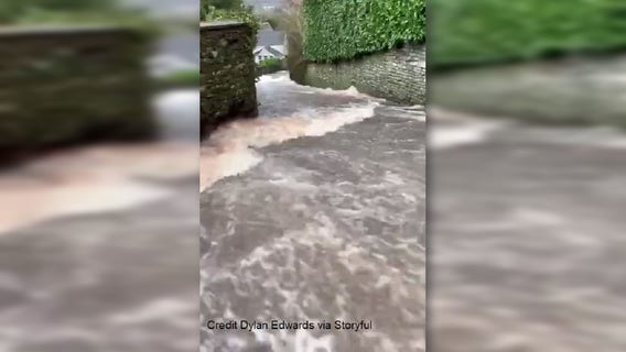 Wales bears the brunt as Storm Dennis slams Britain