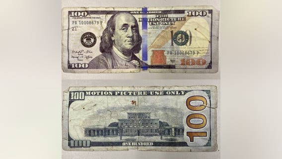 Police: Man paid for gas using movie prop $100 bill