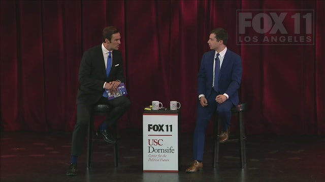 Pete Buttigieg fields questions at town hall day after fiery Las Vegas Democratic debate