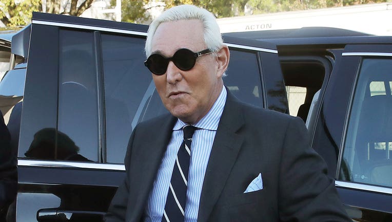 Roger Stone is shown in a file photo. (Photo by Mark Wilson/Getty Images)