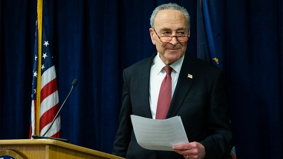 Senate Minority Leader Chuck Schumer (D-NY). 