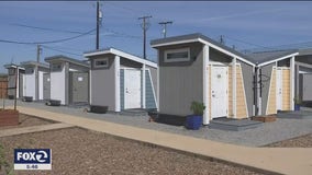 San Jose's first tiny home community for the homeless opens