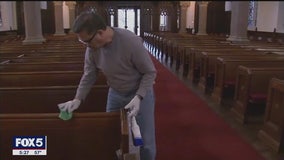 Worries over virus prompt changes in many worship services