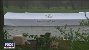 Field hospital being constructed in Central Park due to coronavirus