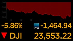 Dow tumbles into bear market under virus fears