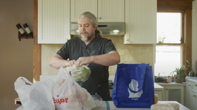 Sanitize groceries, discard takeout containers immediately: Doctor demonstrates 'sterile technique'