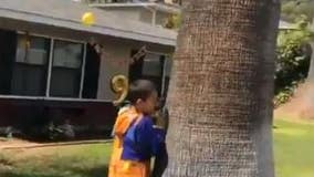 Community sings happy birthday to Riverside boy after party was canceled due to Stay at Home order