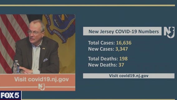New Jersey coronavirus cases near 17,000; more nursing home deaths