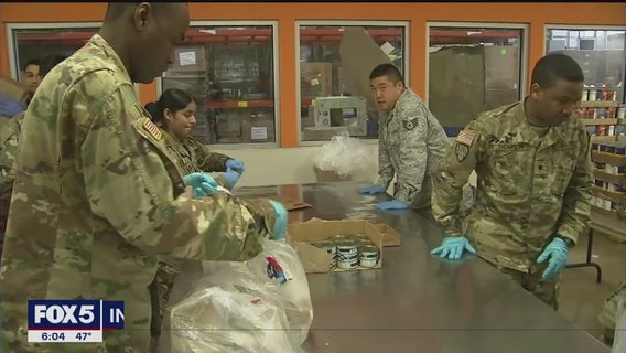 National Guard distributes food in New Rochelle