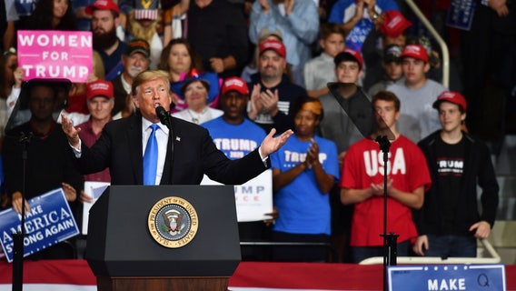 President Trump plans to hold rally in Charlotte ahead of Super Tuesday