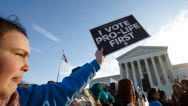 Supreme Court divided in 1st big abortion case of Trump era