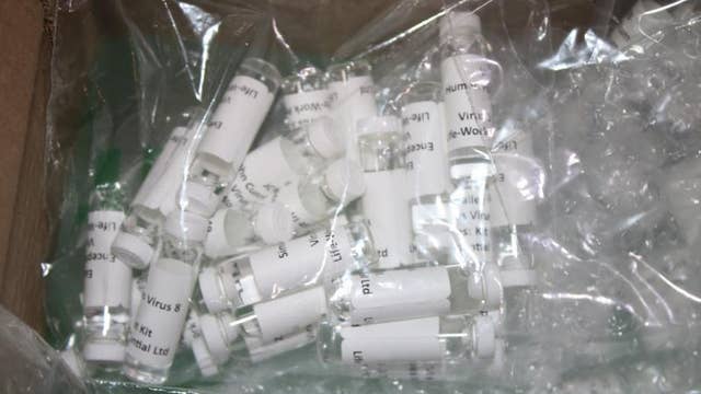 Fake coronavirus tests seized at LAX