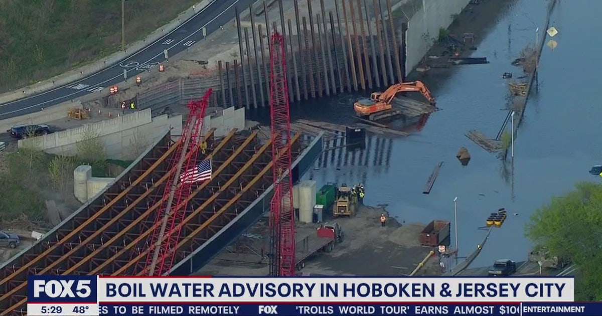 Boil water advisory for Hoboken, Jersey City following water main break ...