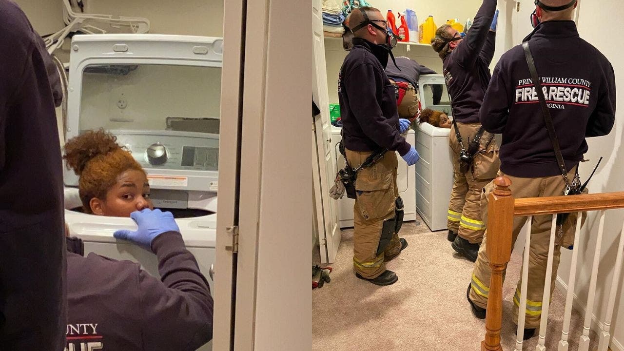 Dont Do This Teen Rescued After Getting Stuck In Washing Machine 