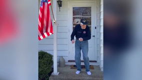 ‘Dancing Chuck’, 97-year-old WWII veteran, busts a move to Justin Timberlake while in quarantine