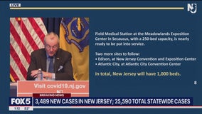 New Jersey coronavirus cases surge past 25,000