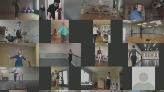 American Ballet Theatre dancers stay on their toes via Zoom