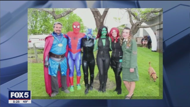 Families stuck at home create entertaining videos