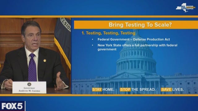 Reopening New York will require massive testing