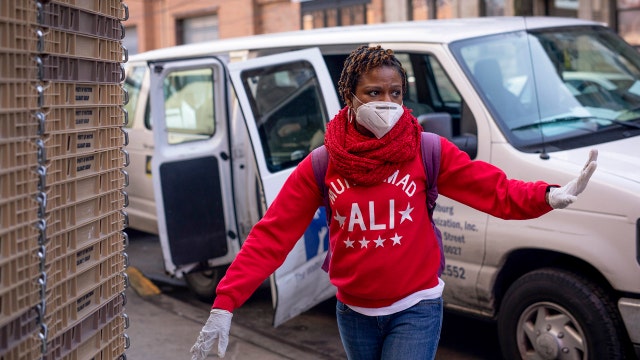 A race to deliver food to the elderly left alone