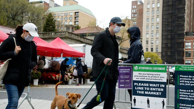 Coronavirus deaths down in NY, but officials urge vigilance