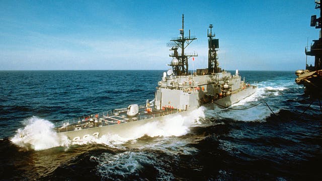 Another Navy warship at sea reports a virus outbreak