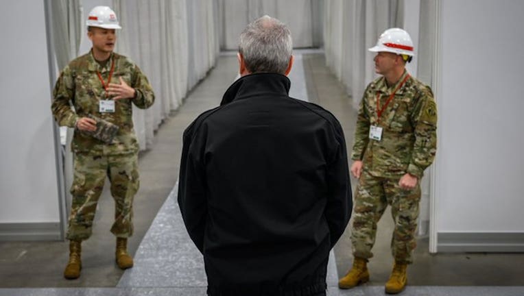 Gov. Murphy meets with National Guardsmen