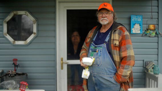 Farmer who donated mask to NY honored with degree