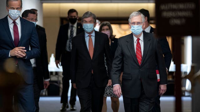 As Trump pulls back from virus, Congress races to fill void