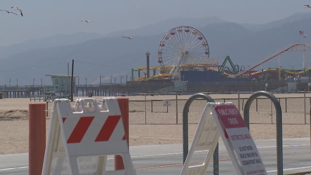 L.A. County beaches reopen Wednesday with social distancing rules