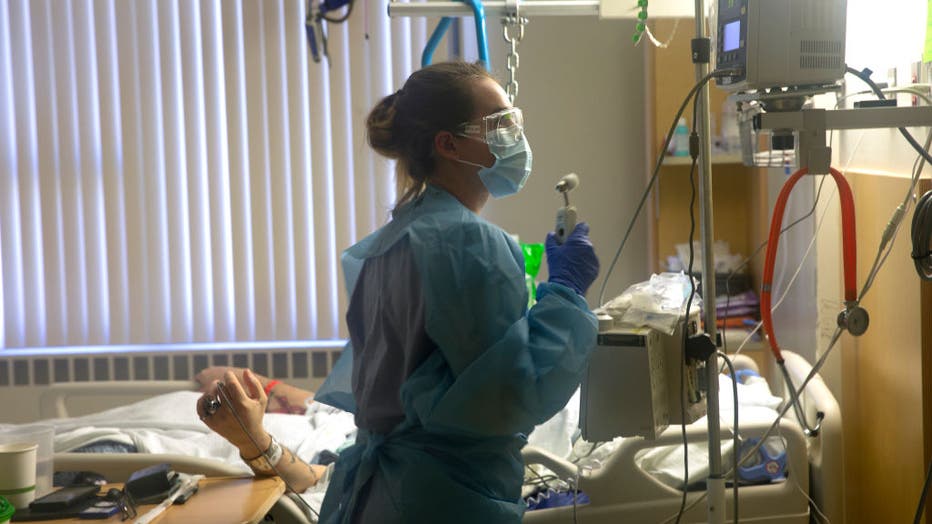 Health Care Professionals Treat Coronavirus Patients On The Acute Care Floor Of Harborview Medical Center