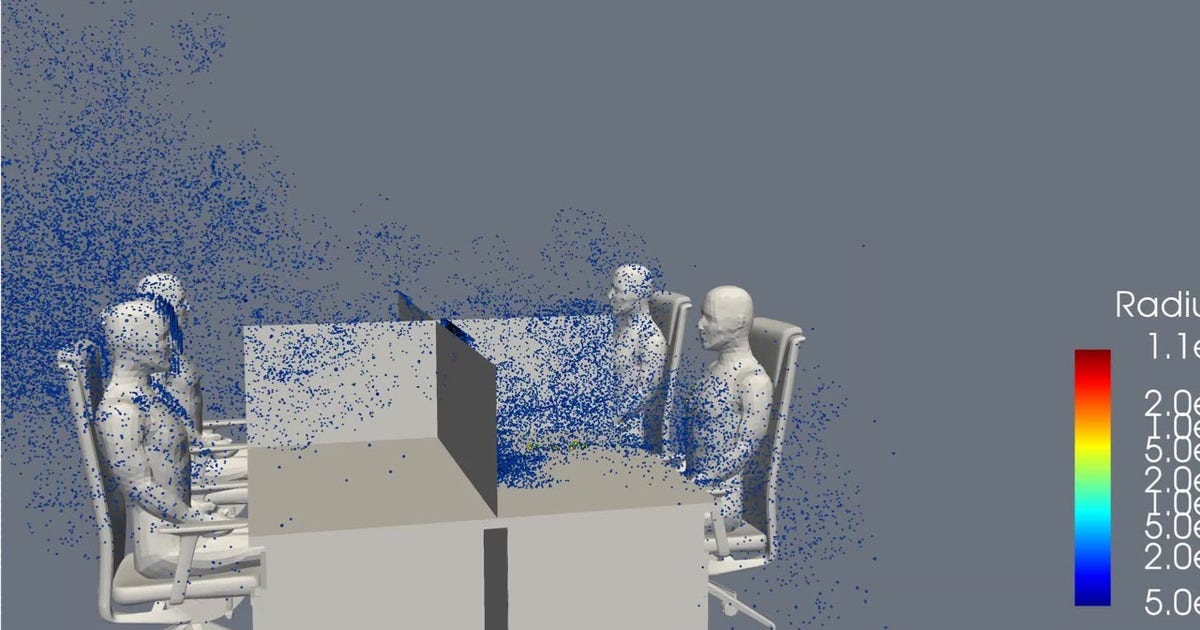 Computer simulation from Japanese university shows how easily COVID-19 ...