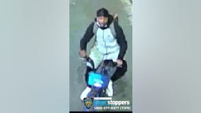 NYPD searching for suspects who struck officers with fire extinguisher, radio