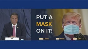 Cuomo calls on Trump to sign executive order requiring face masks