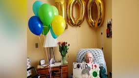 Indiana woman marks 100th birthday after surviving COVID-19, beating cancer and living through WWII